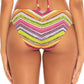 Becca Women's Iconic Adela Hipster Bikini Bottoms Pink Size Large