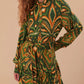 Farm Rio - PINEAPPLE IKAT GREEN MINI