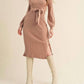 &Merci - The Annabelle Midi Length Sweater Dress