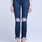 L'Agence - Highline Destructed High-rise Skinny Jean Jean