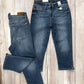 Judy Blue - Women's Mid Rise Skinny Fit Capri Jeans