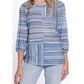 Multiples - Scoop Neck Panel Top