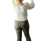 1.State - Sequin Puff Sleeve Sweater