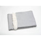 A Soft Idea - Unisex Fringed Herringbone Throw Blanket