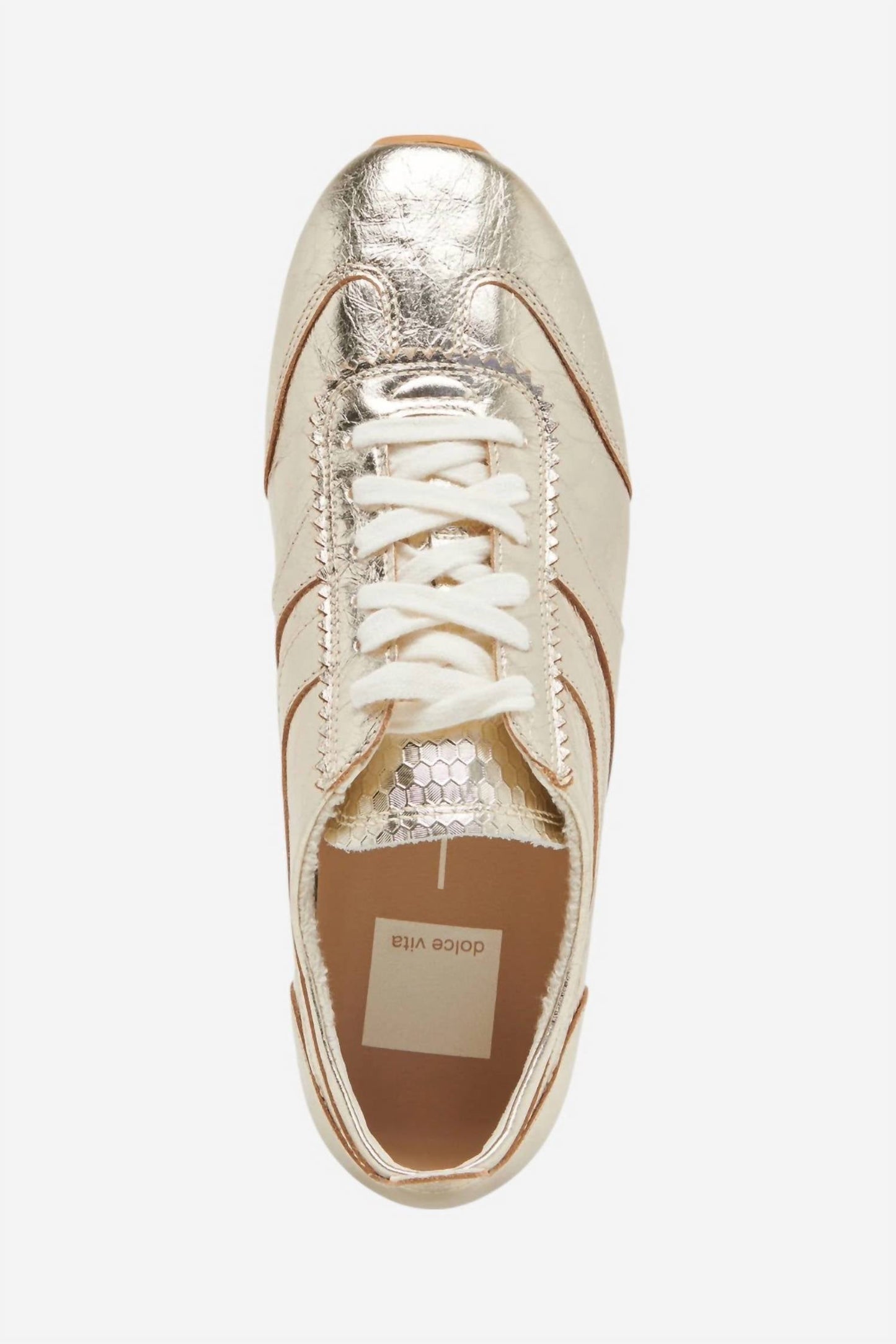 Dolce Vita - Women's Delany Crinkle Patent Sneaker