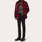 Valentino - Geometric Pattern Crew Neck Sweater
