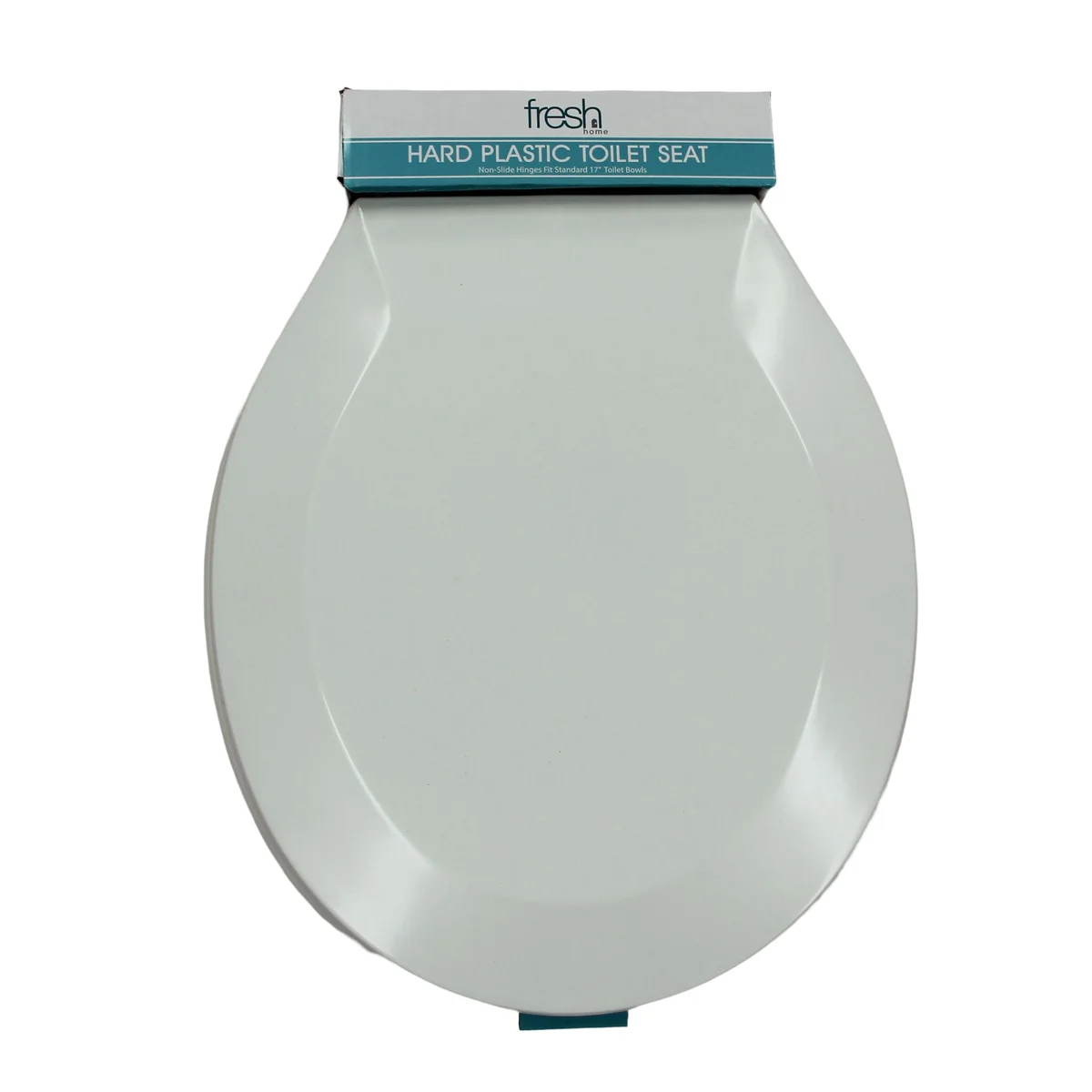 Hard Plastic Toilet Seat With Beveled Edges
