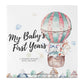 KeaBabies Baby Boy's and Girl's First Years Memory Book White Size Regular