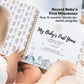 KeaBabies Baby Boy's and Girl's First Years Memory Book White Size Regular