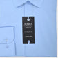 Jones New York Men's Solid Dress Shirt Blue Size 18X34X35