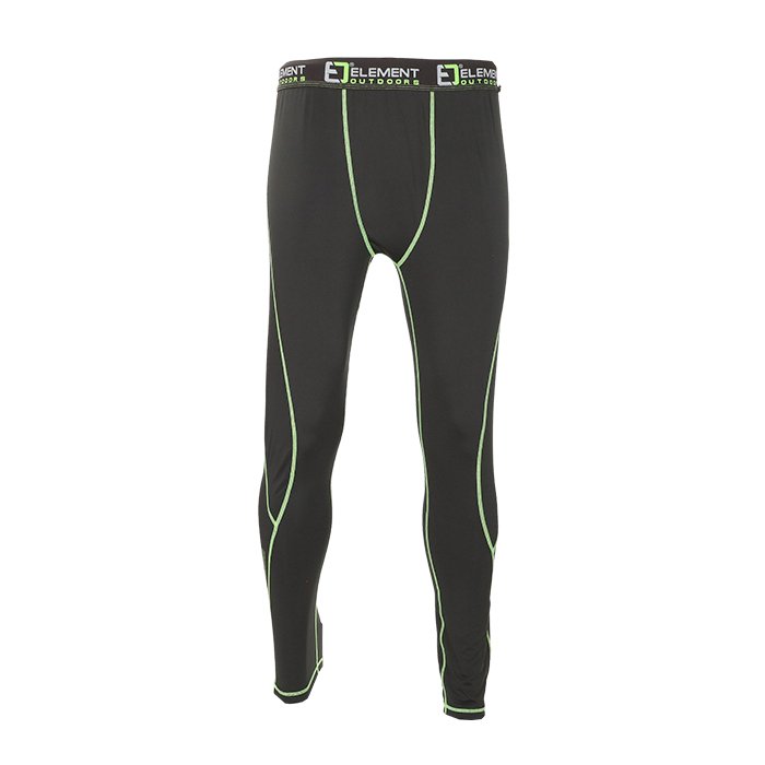 Element Outdoors Kore Series Lightweight Men's Long Underwear Black 3XLarge