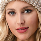 Marcus Adler Women's Ultra Soft Chenille Faux Pom Beanie Brown Size Regular