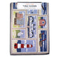 Homvare Christmas Table Full Length Runner for Holiday Dinner, Parties, Home Décor Woven Tapestry 13”x72”