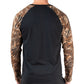 Natori Men's Animal Print Raglan T-Shirt Black Size X-Large