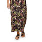 Leota Women's Eva Floral Maxi Dress Brown Size 1X