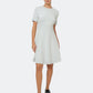 Leota Women's Cameo Luxe Jacquard Mackenzie Dress White