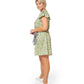 Leota Women's Darcey Romper Green Size 2X