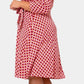 Leota Women's Perfect Faux Wrap Dress Purple Size 2X