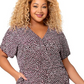 Leota Women's Ruby Wide Leg Jumpsuit Gray