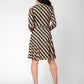 Leota Women's 3/4 Sleeve Perfect Wrap Dress