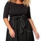 Leota Women's Mindy Skirt Black Size 3X