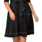 Leota Women's Mindy Skirt Black Size 3X