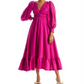 Sabina Musayev Women's Frida Open Back Midi Dress Pink Size S