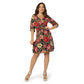 Leota Women's Stretch Jersey Tanya Dress Red Size Small