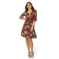 Leota Women's Stretch Jersey Tanya Dress Red Size Small