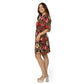 Leota Women's Stretch Jersey Tanya Dress Red Size Small