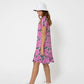 Leota Child Girl's Flowy Ruffled Serenity Dress Purple Size Medium