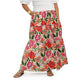 Leota Women's Maxi Evelyn Skirt Red Size 2X