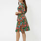 Leota Women's 3/4 Sleeve Perfect Wrap Dress