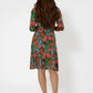 Leota Women's 3/4 Sleeve Perfect Wrap Dress