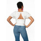 Leota Women's Solid Puff-Sleeve Elsa Top White Size Small