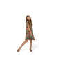 Leota Child Girl's Flowy Ruffled Serenity Dress Green Size Medium
