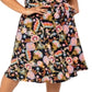Leota Women's Monique Floral Dress Black Size 1X
