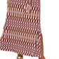 Leota Faux Wrap Maxi Dress Red Size Small