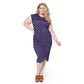 Leota Women's Hayden Dress Blue Size 1X