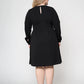 Leota Women's Lara Dress Black Size 1X