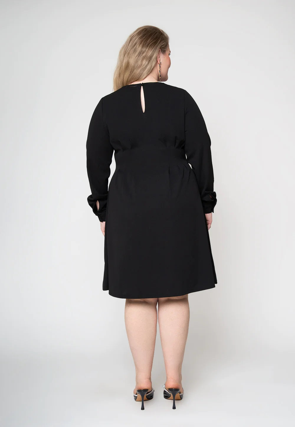 Leota Women's Lara Dress Black Size 1X
