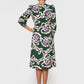 Leota Women's Iman Dress Green Size Medium