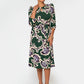 Leota Women's Iman Dress Green Size Medium