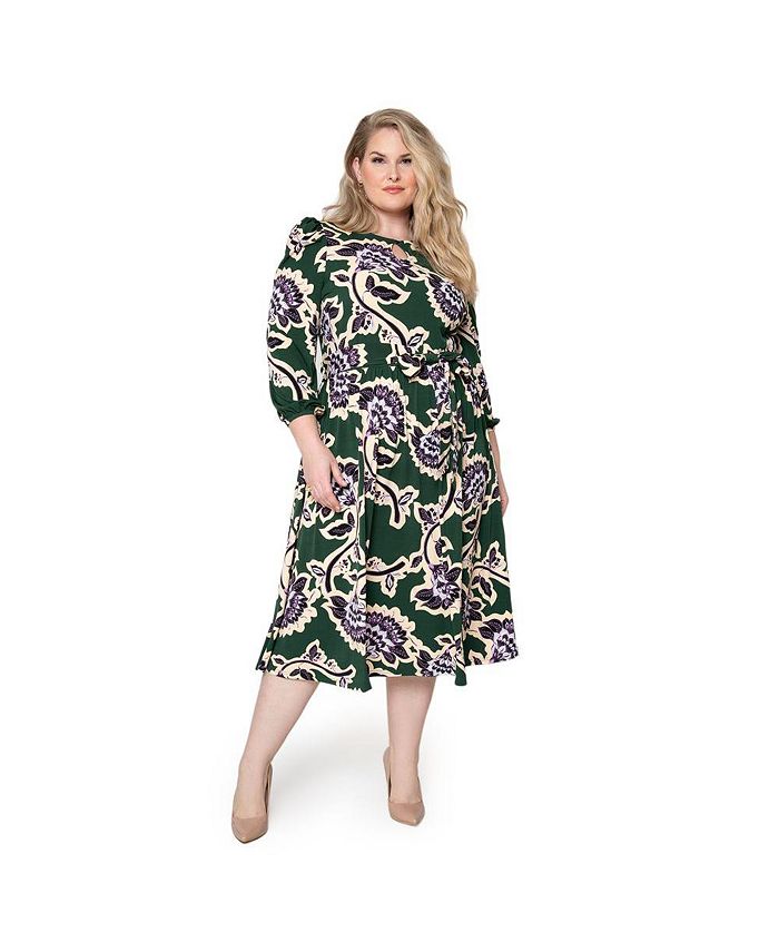 Leota Women's Iman Dress Green