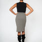 Leota Women's Pencil Skirt Gray Size Small