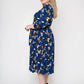 Leota Women's Iman Dress Blue Size 3X