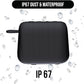 Raycon Everyday Speaker with Microphone IP67 Dustproof and Waterproof TWS Multilink Bluetooth 5.0 Portable Outdoor Wireless Speaker for Home, Outdoors, Travel (Carbon Black)