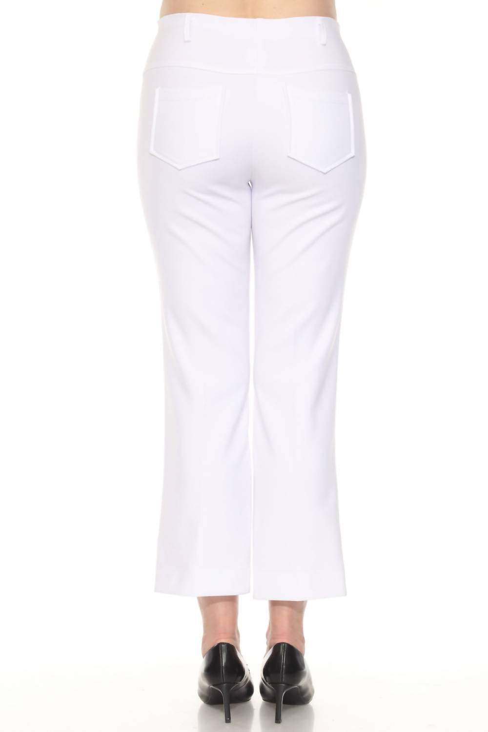 Joseph Ribkoff - Luxe Twill Pull On Straight Ankle Pants