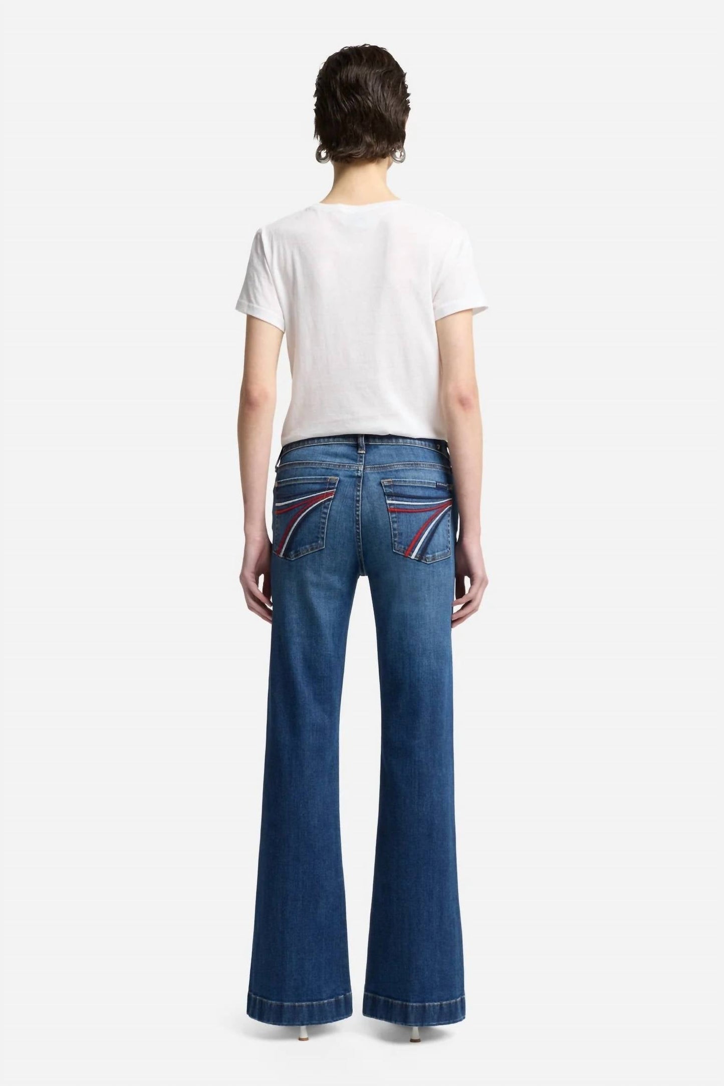 7 For All Mankind - Dojo Slim Illusion Flare Royalty 7 Pant