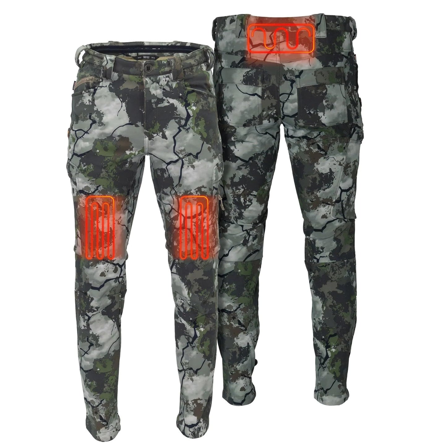 Fieldsheer Mens KCX Terrain Heated Pants 74V Kings Ultra Tall 42W x 35L